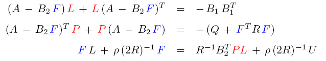 NC equations